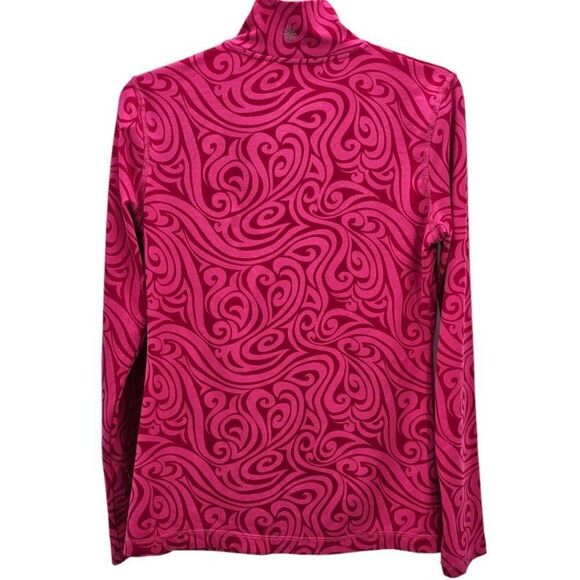 Athleta Womens S Luscious Pink Barbiecore Halfzip Pullover - Picture 4 of 10